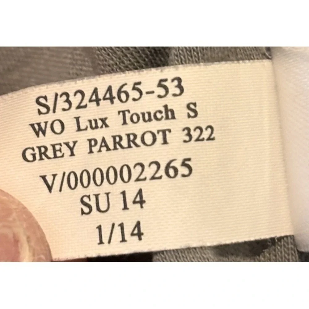 Banana Republic Mens L Gray Luxury Touch  100% Cotton Polo Shirt Stretch Preppy
